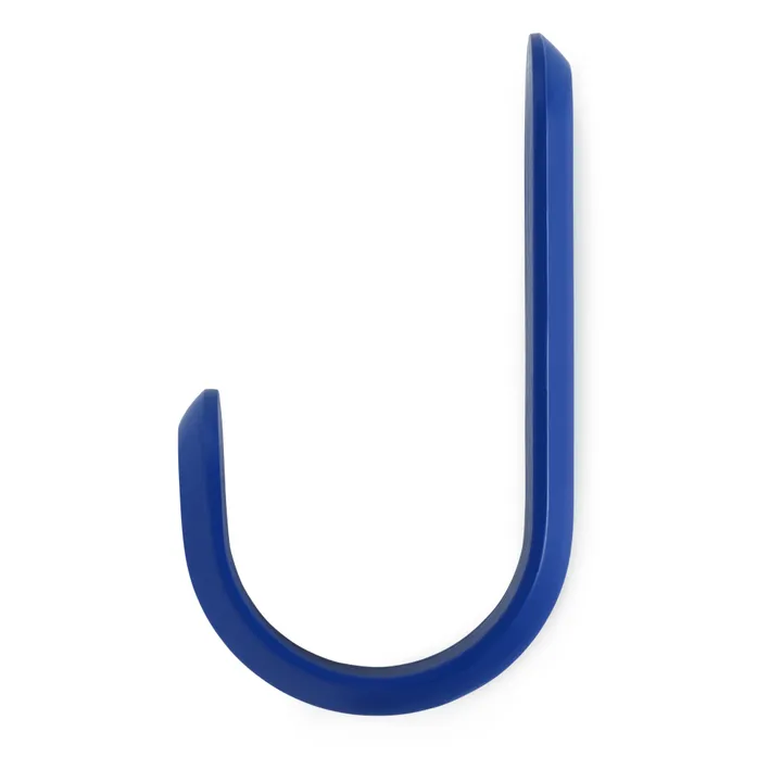 Normann Copenhagen Patère Curve | Bleu roi