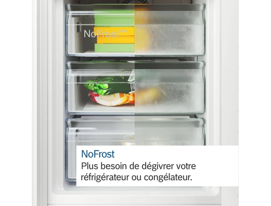 BOSCH - Réfrigérateur congélateur bas KGN39VLCT Série 4