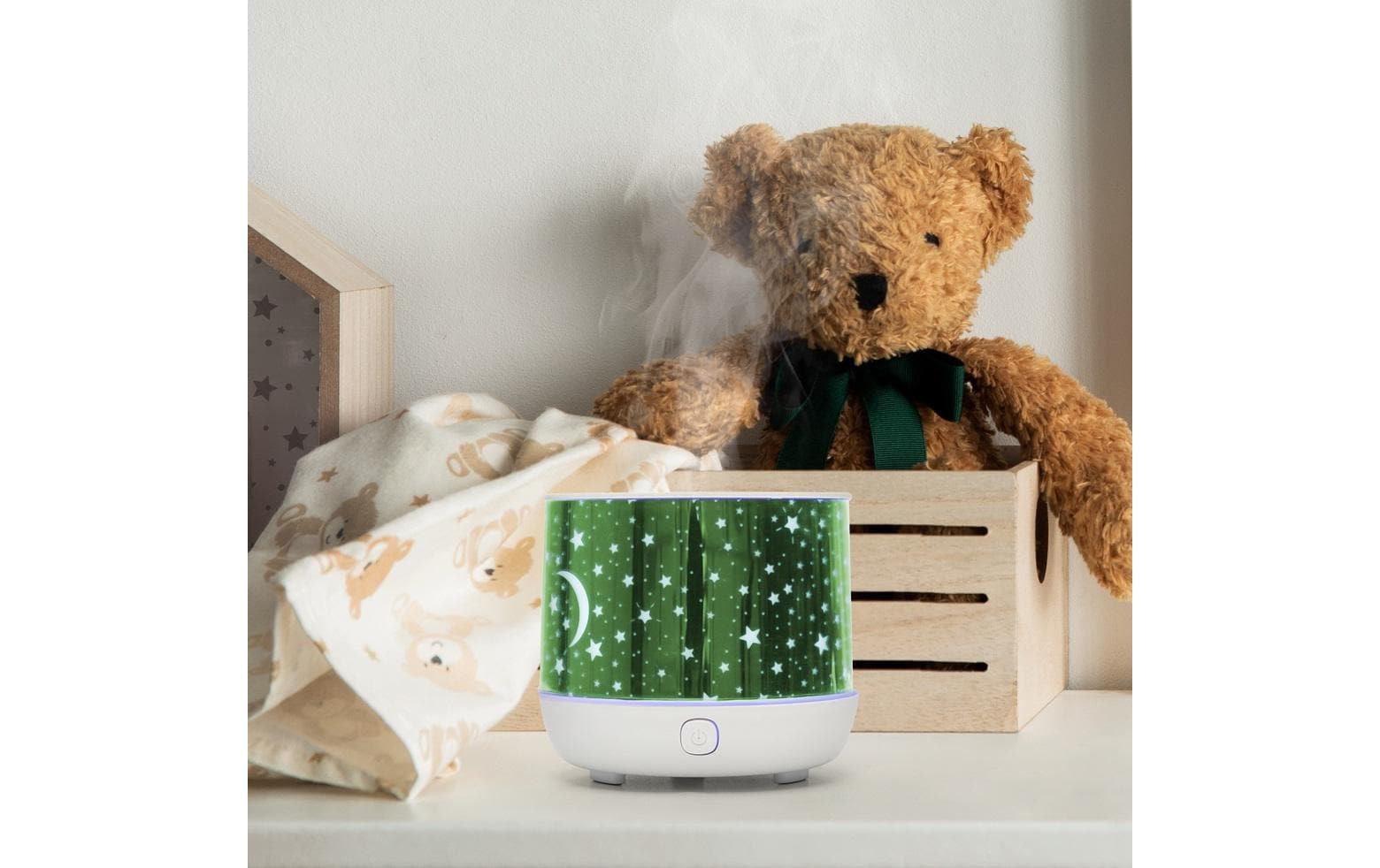 Aromavernebler Dream Time 15 m²Aroma Diffuser, Luftbefeuchter und Nachtlicht in einem
