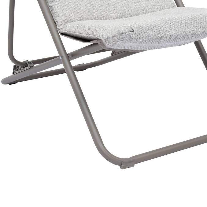 Chilienne de jardin pliable NILLIA Noisette / Café