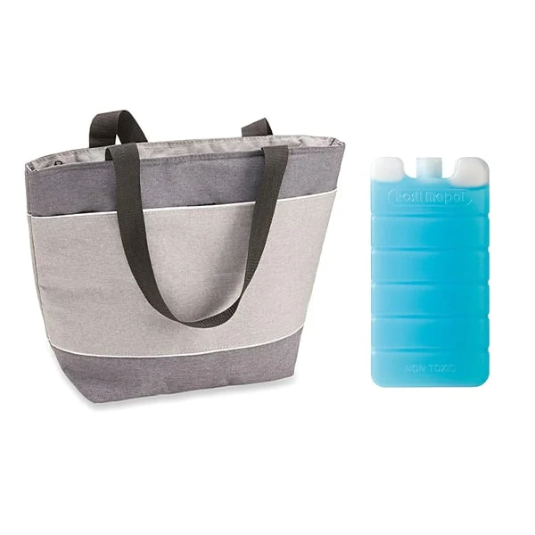 Lot sac glacière souple isotherme et Ice Pack réfrigérant