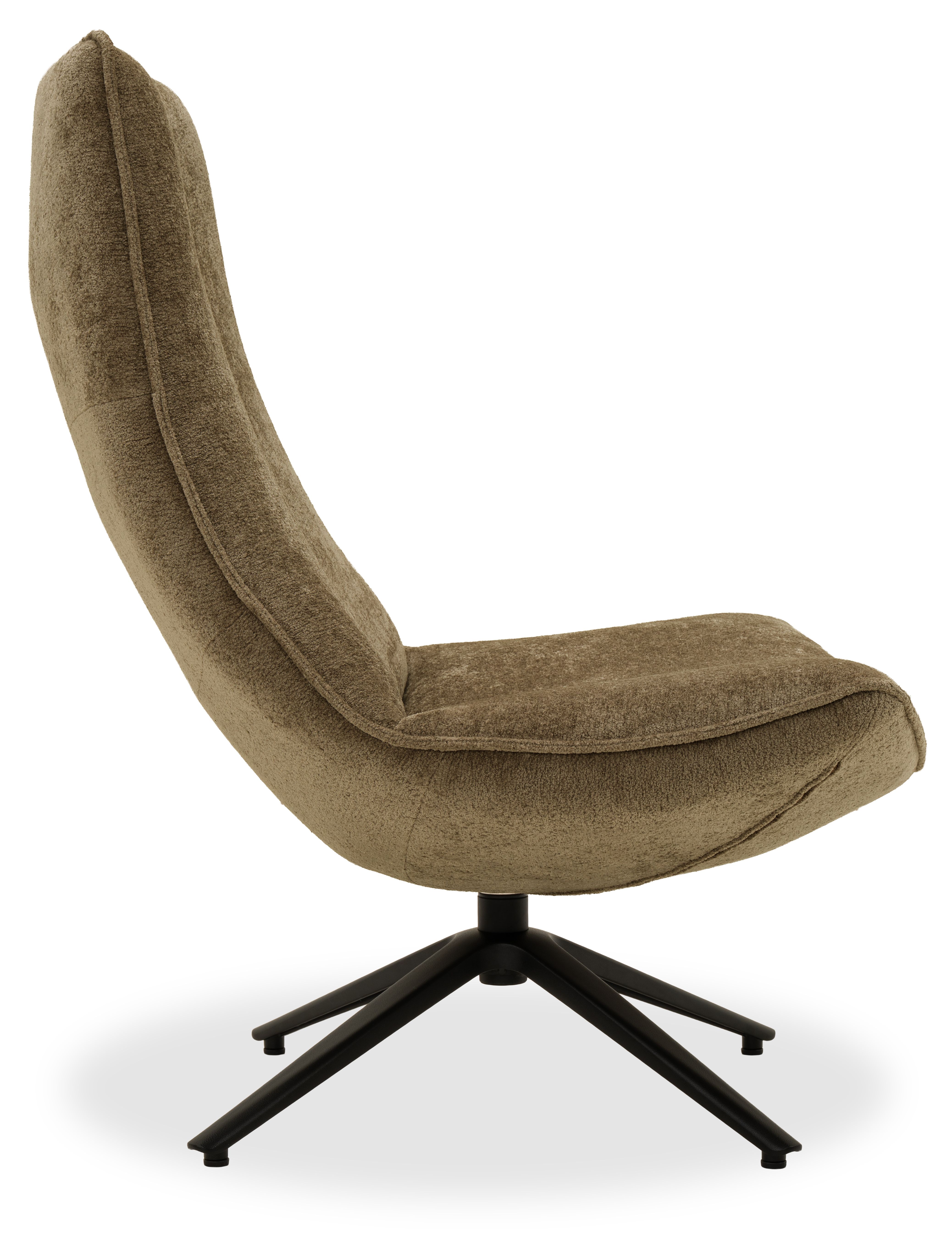 Draaifauteuil  Menno B83 x D83 x H96 cm