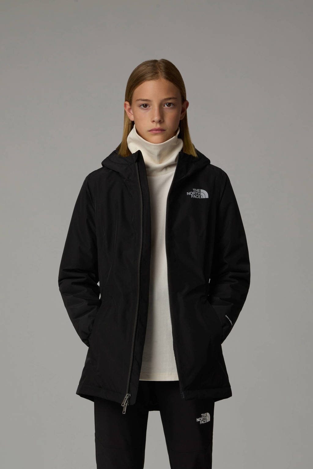 The North Face parka Hikesteller zwart
