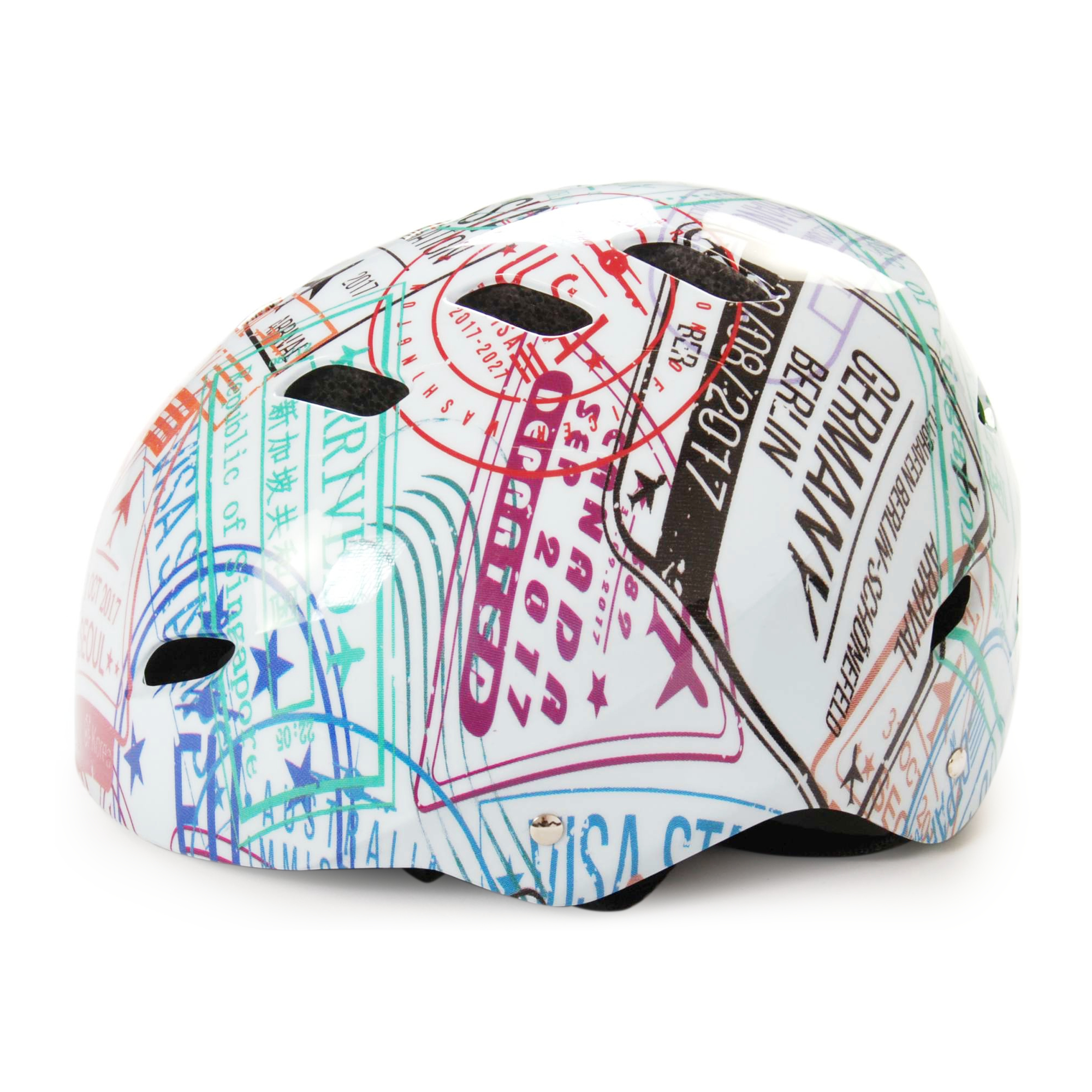 Capacete Criança Volare Viaja Pelo Mundo Tam. 55-57cm