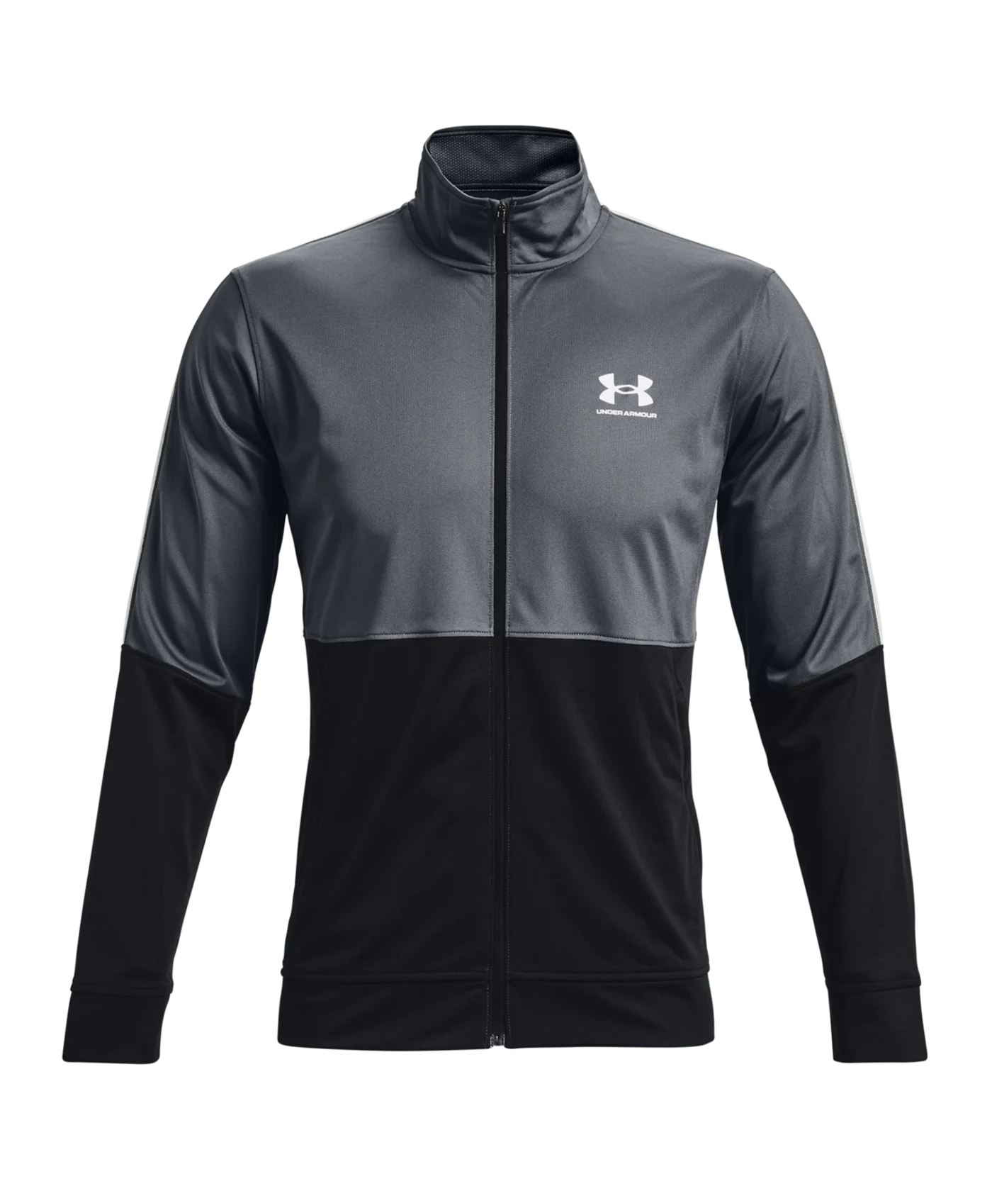 Under Armour Pique Track Jacke Training Grau F012