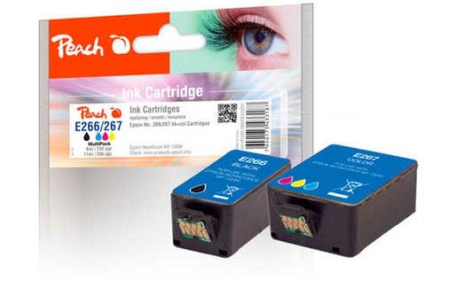 Tintenset Epson No 266/267Tintenset: 1x Schwarz, 1x Dreifarbig