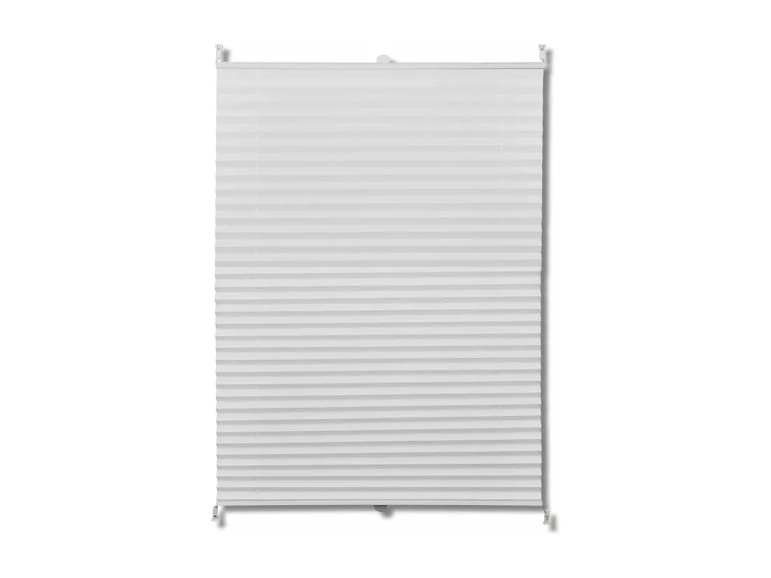 Store plissé 90x100 cm Blanc