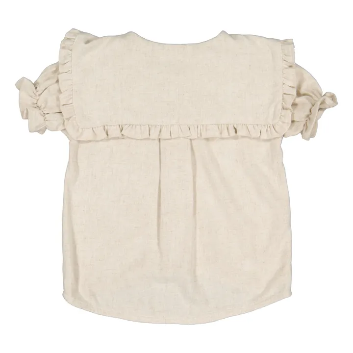 Loir Blouse Capucine Volants | Ecru