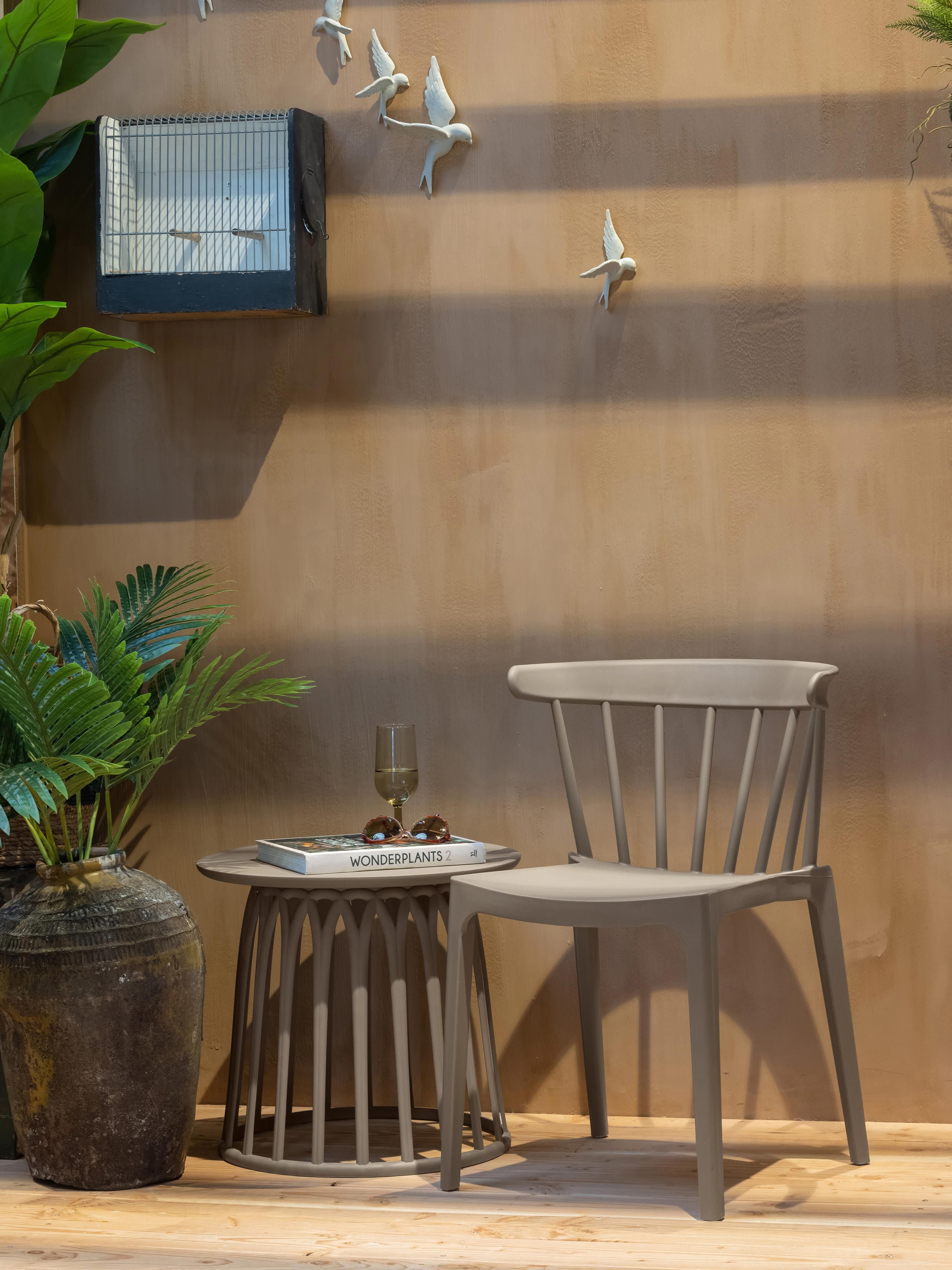 Ronde tuinbijzettafel Boy
