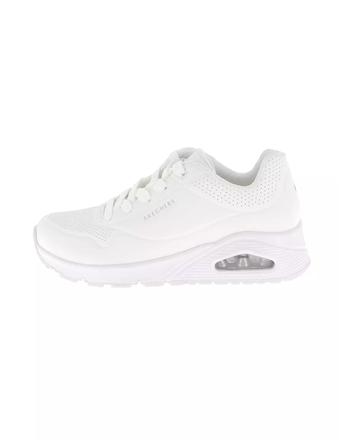 SKECHERS UNO STAND ON - Baskets White