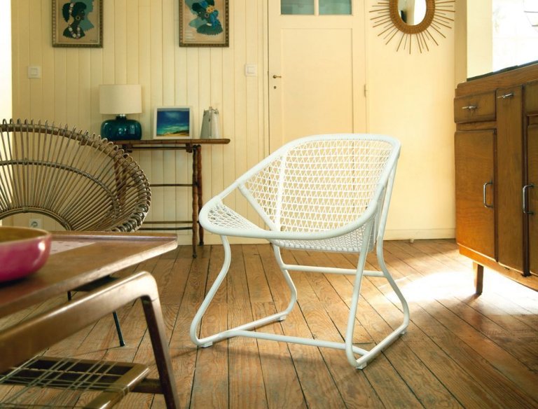 Fermob Sixties fauteuil liquorice