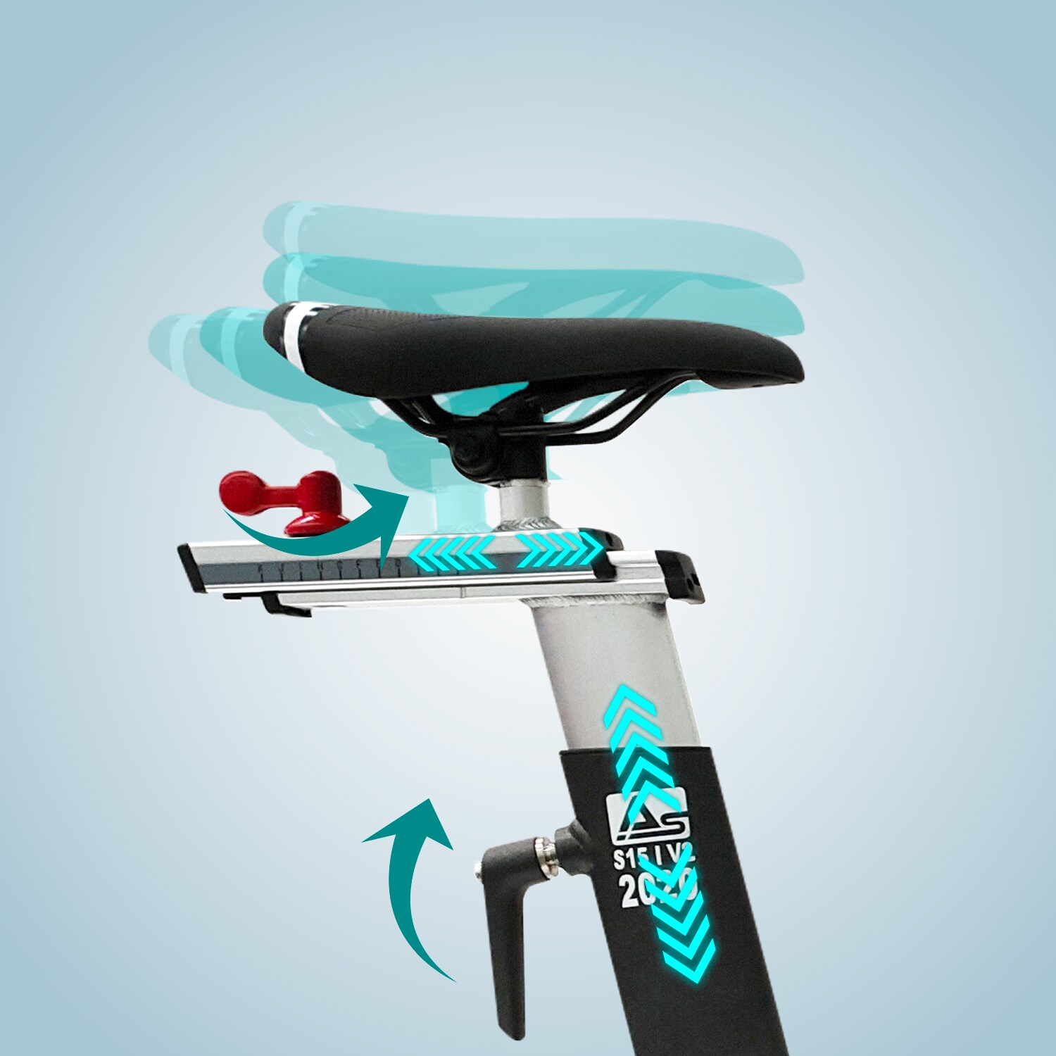 AsVIVA Indoor Cycle Speedbike S15 Bluetooth