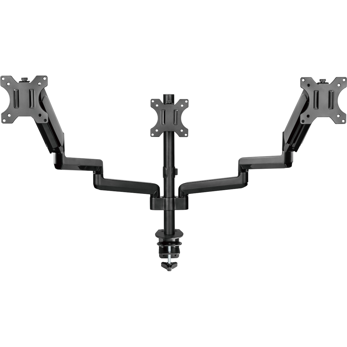 Essentials Triple Spring skjermarm (sort)