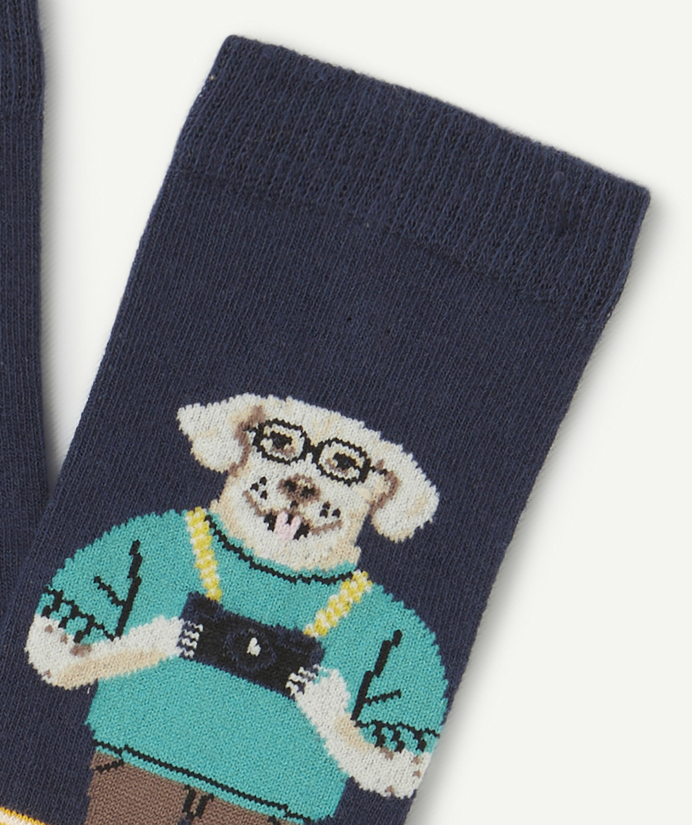 JIMMY LIONPAIRE DE CHAUSSETTES THÈME CHIEN PHOTOGRAPHE