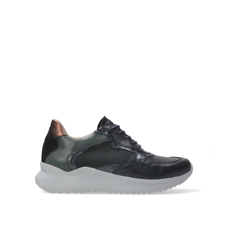 Wolky 05825 Zwart combi