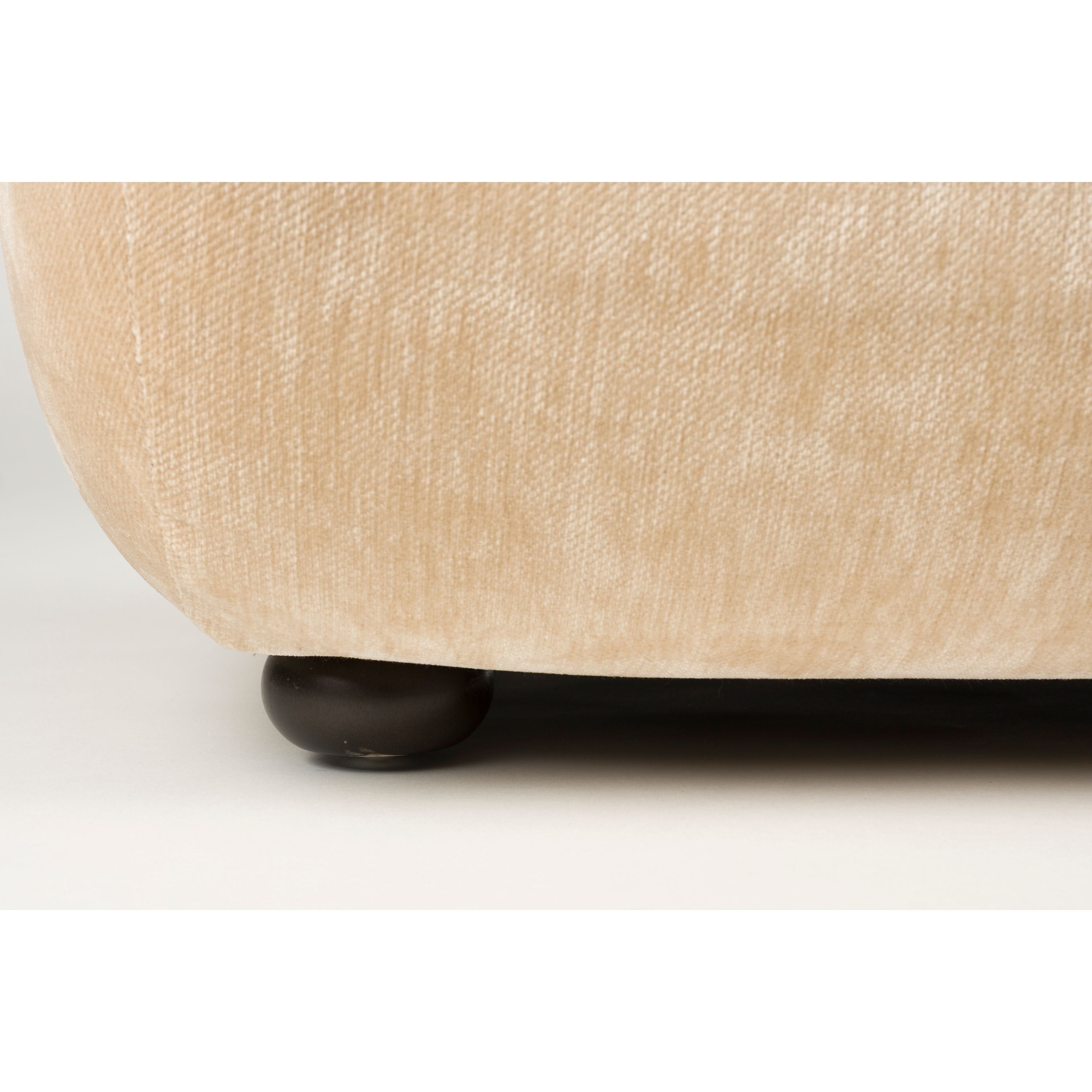 Dutchbone Wyatt Fauteuil Velours Beige
