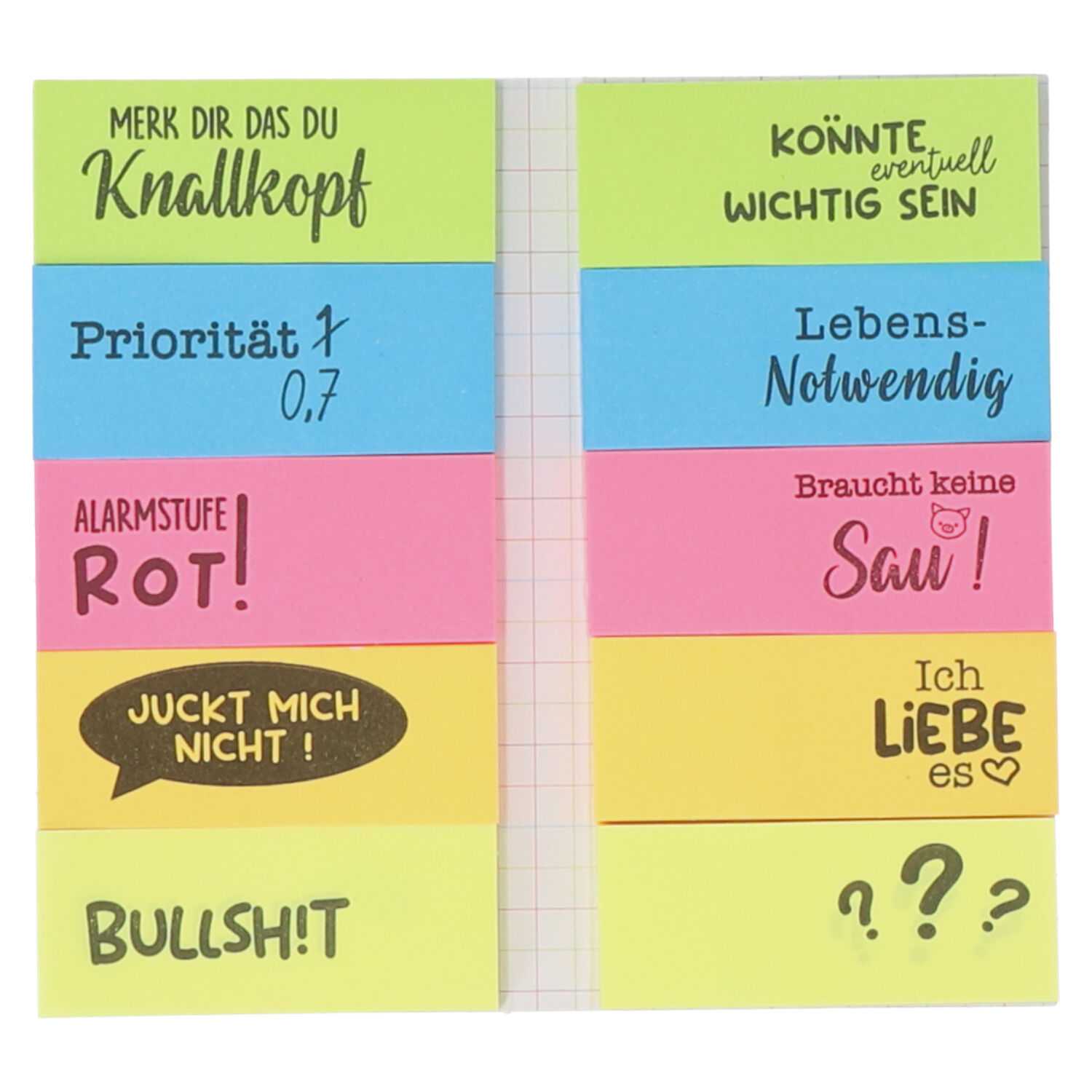 Haftnotizen *Alles für die Schule* 3-fach sortiert