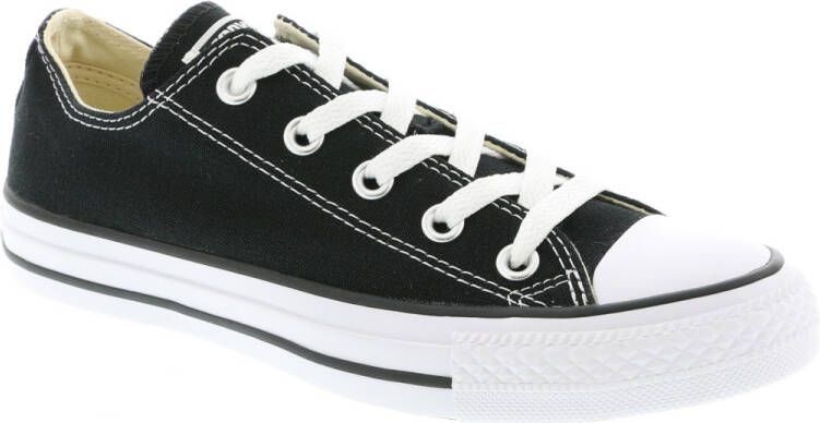 Converse Chuck Taylor All Star Platform Low Leather Schoenen Black Leer Foot Locker