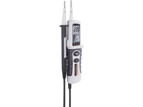 Laserliner 083.025A, Korrekt, LCD, 120 - 690 V, 50 - 60 Hz, Sort, Hvid, 230 g