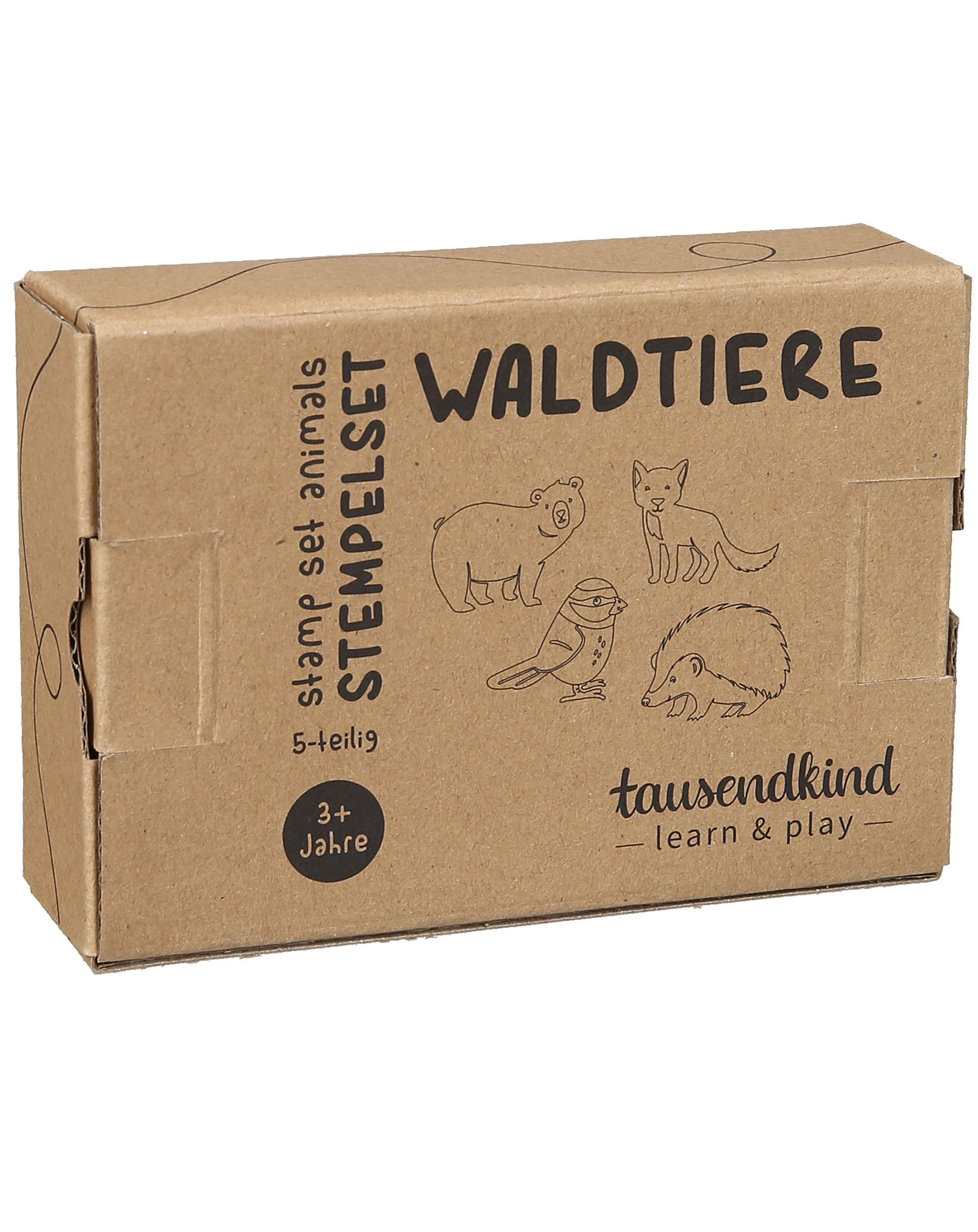 Stempelset WALDTIERE 5-teilig