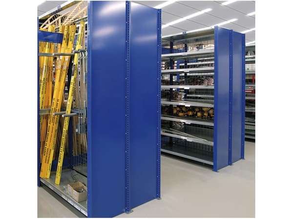 Mellemgavl Boltless højde 1050 mm dybde 800 mm RAL 5010