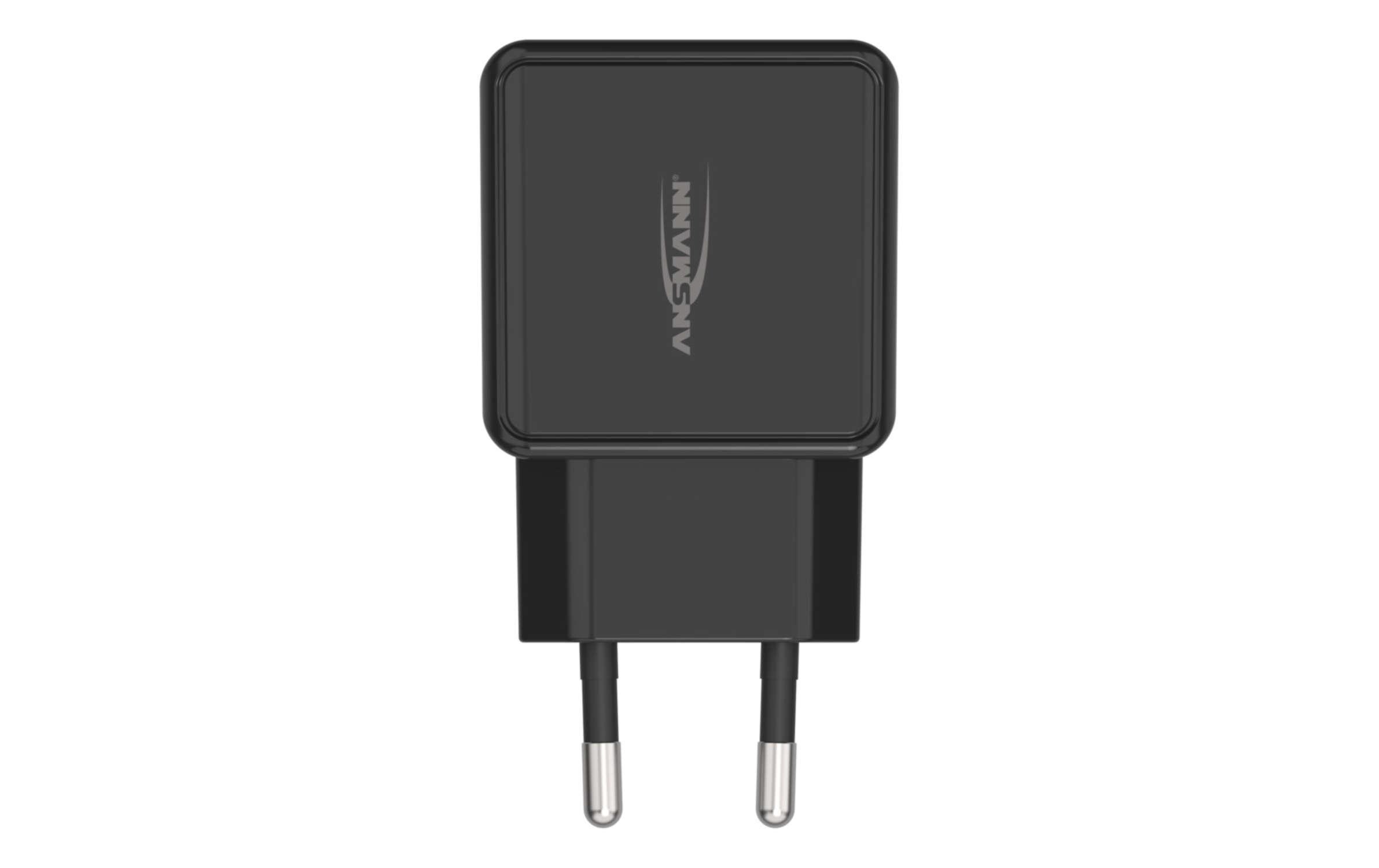 USB-Wandladegerät Home Charger HC218PD, 18 W, SchwarzLeistungsstarker Indoor USB-Ladeadapter