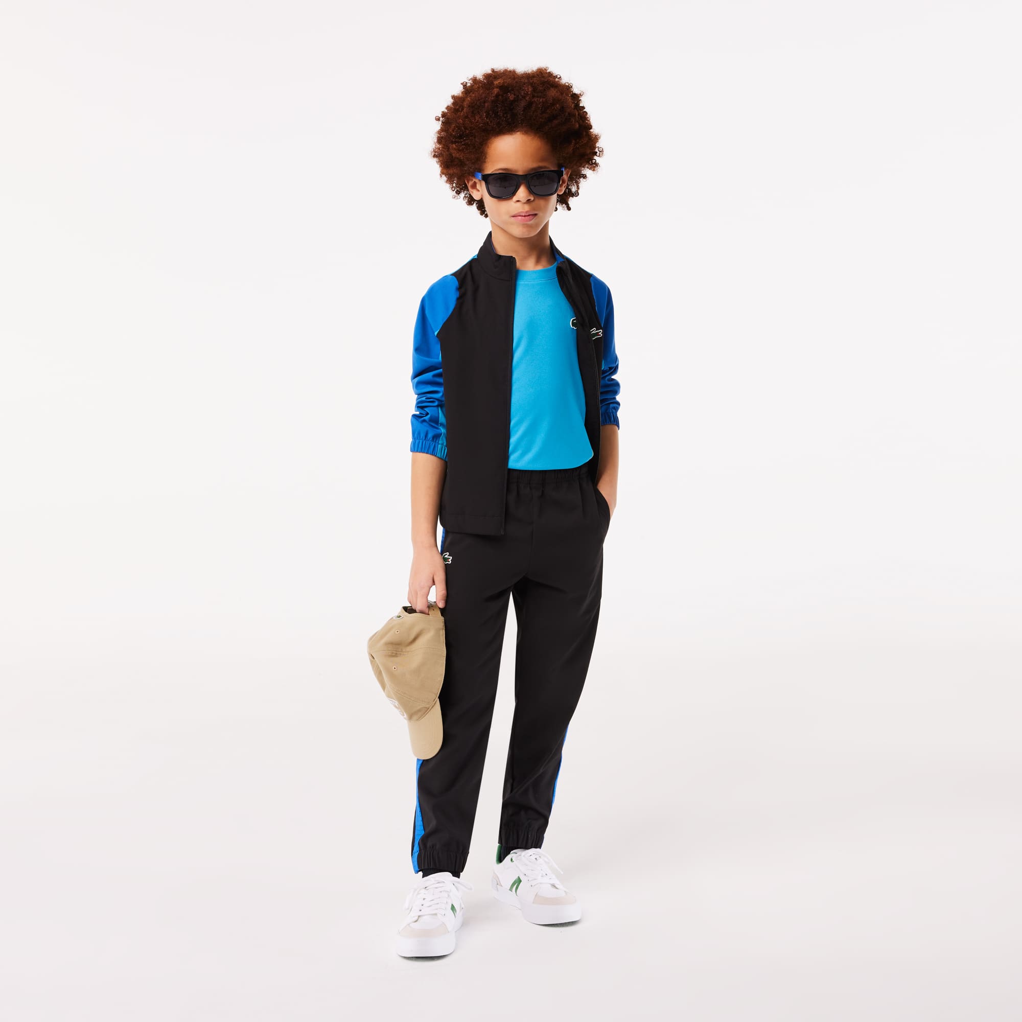 Ensemble de survêtement garçon Lacoste Tennis color-block Survetements - Noir - Lacoste - Garçon