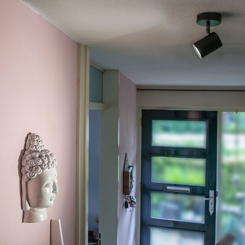 Smart spot zwart incl. WiFi GU10 verstelbaar - Jeana