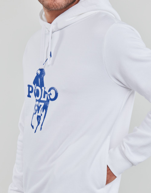 Polo Ralph Lauren - G223SC47-LSPOHOODM2-LONG SLEEVE-SWEATSHIRT Blanco / Blanco