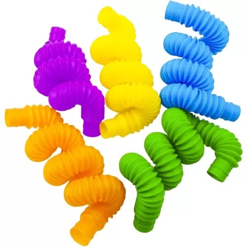 10-Pak - Pop Tube - Fidget Toys - Leketøy / Sensorisk