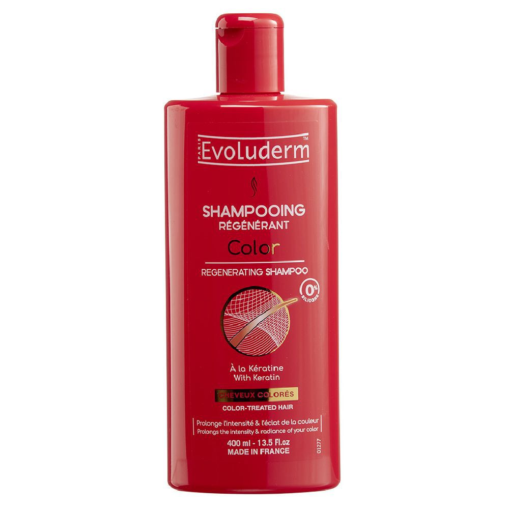 Shampooing cheveux colorés Evoluderm 400 ml