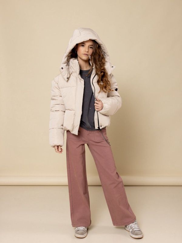 LOOXS 10sixteen - Jas - Grijs - 100% Polyester - Meisjes - Maat 128
