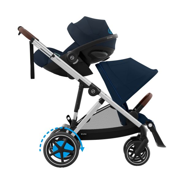 Cybex E-Gazelle S Kinderwagen - Taupe - Almond Beige / Beige