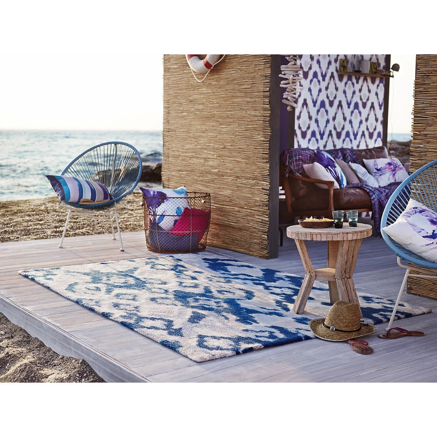 Esprit Kurzflorteppich Cove blau