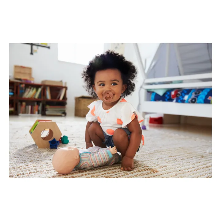 Bibs Tétines en caoutchouc naturel - Set de 2