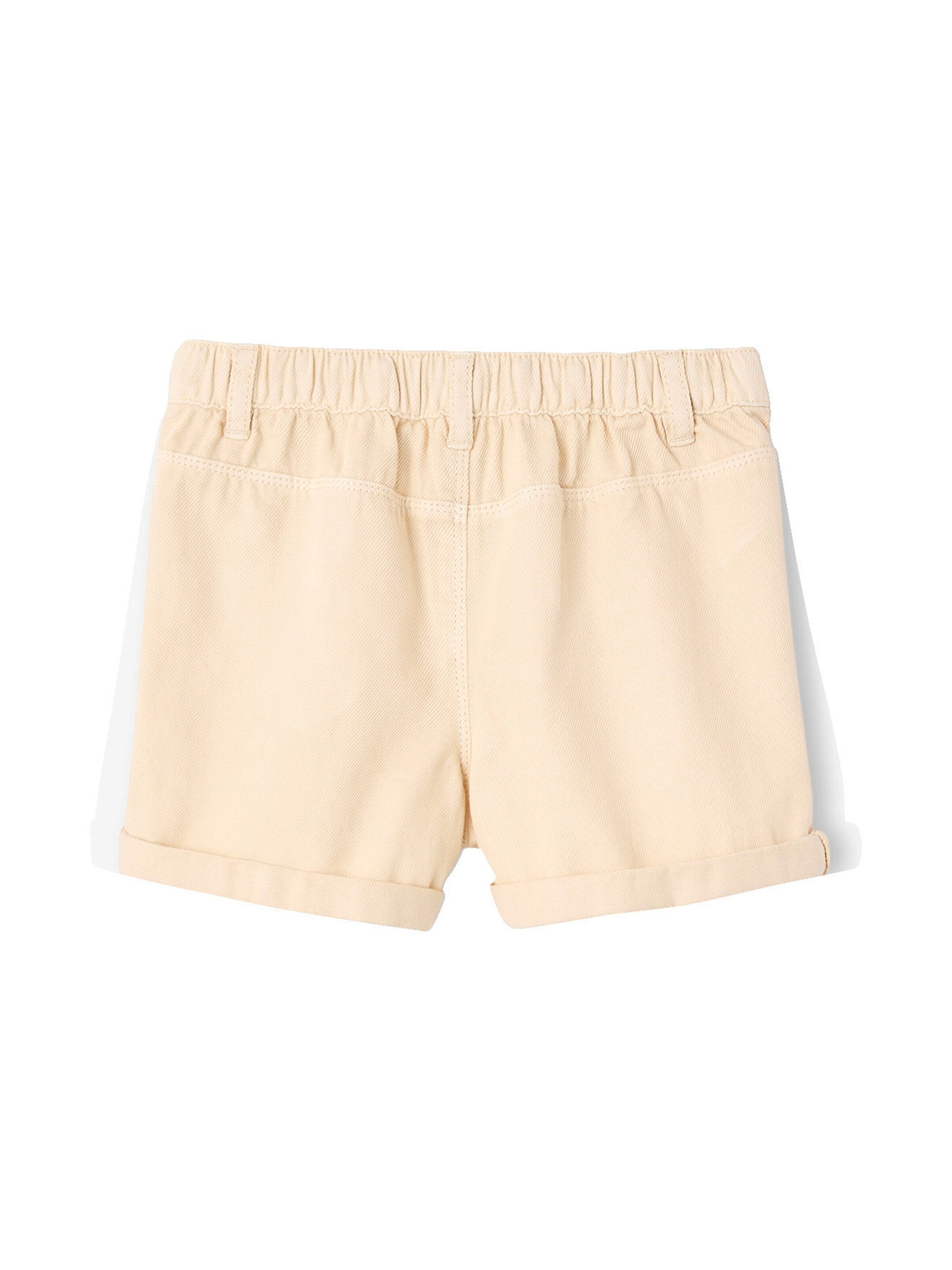 Vertbaudet Mädchen Shorts mit aufgesetzten Taschen vanille