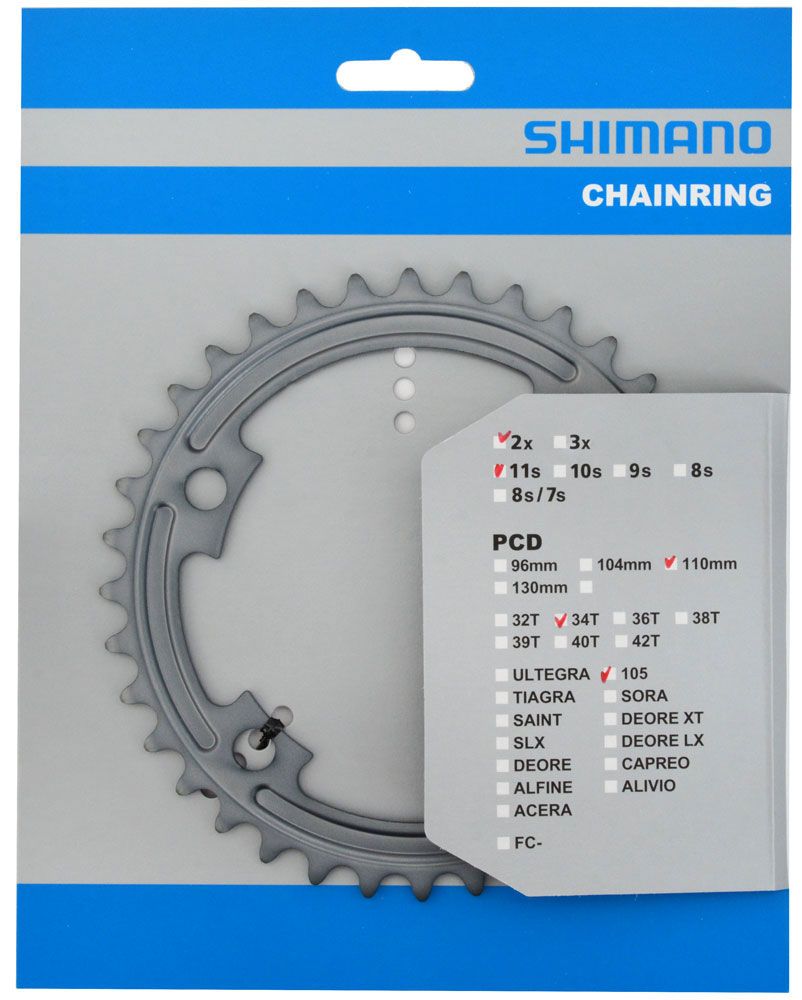 Shimano Kettenblatt für FC-R7000 50/34 Zähne kaufen | Bike-Discount