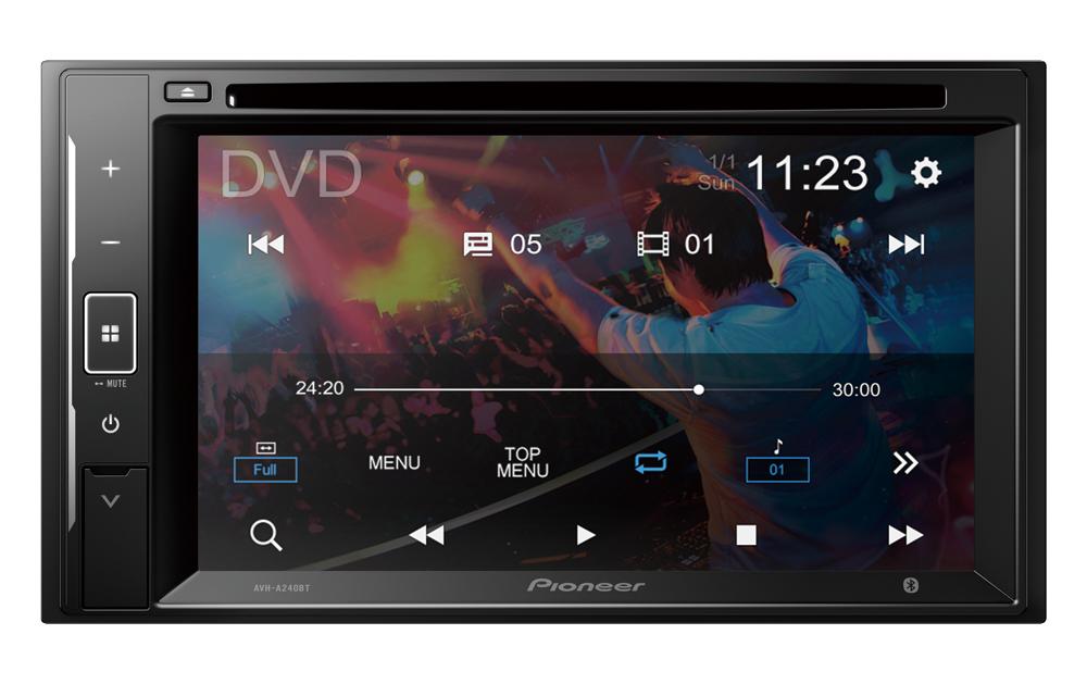 Mediacenter AVH-A240BT 2 DIN<br>2-DIN-Autoradio 6.2