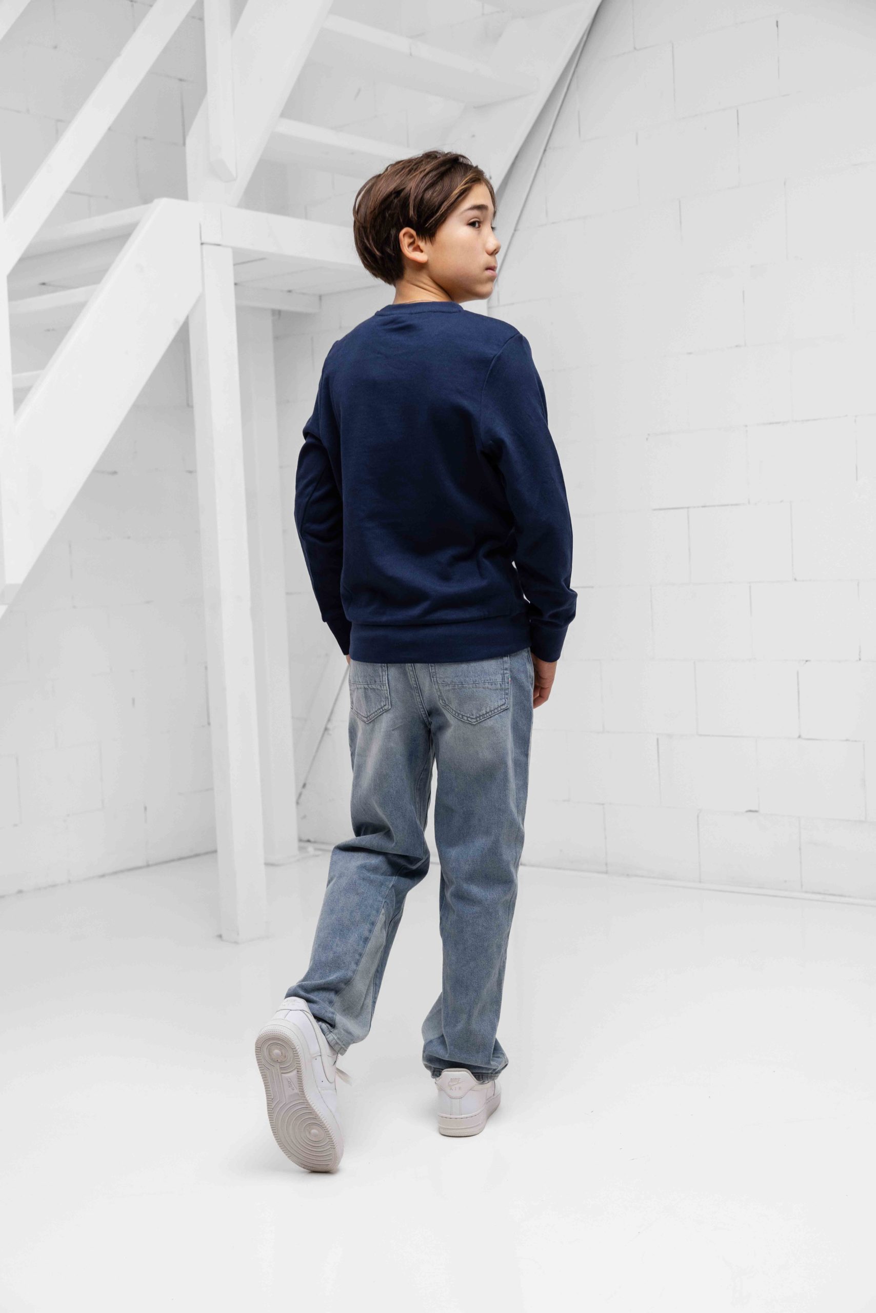Vingino X Messi Ten Sweater Kids Donkerblauw