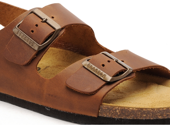 Plakton nu pieds homme baku marron
