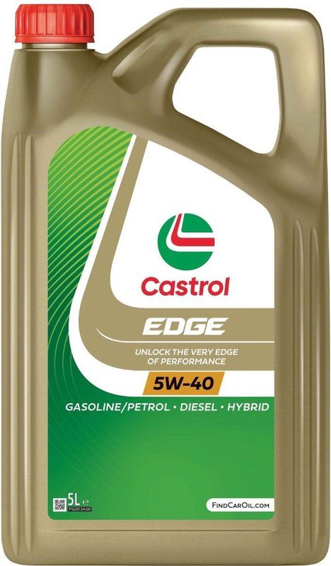 Castrol - Edge 5w40 - Motorolie - 5 Liter - Volsynthetisch