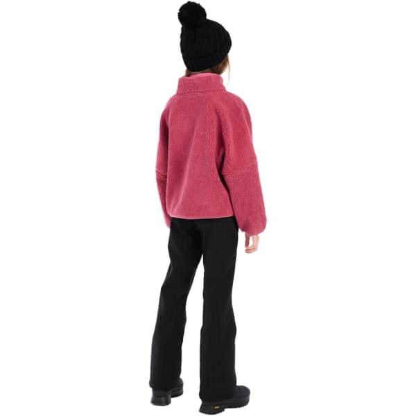 Veste polaire PROTEST PRTANOUK JR FULLZIPTOP ROSE DUST