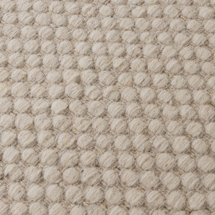 Rond wollen vloerkleed - Bliss Creme