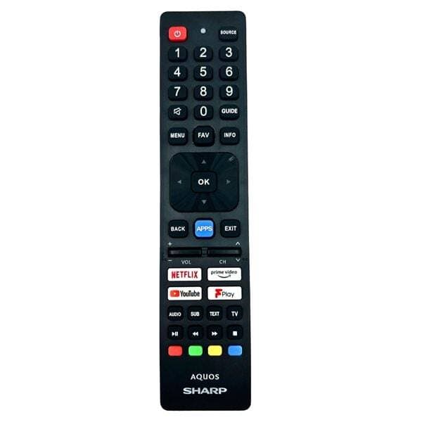 Sharp fjernbetjening SHW/RMC/0140N – original