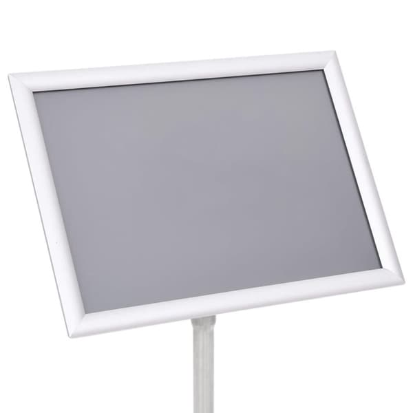 vidaXL Plakatstativ A3 sølv aluminiumslegering