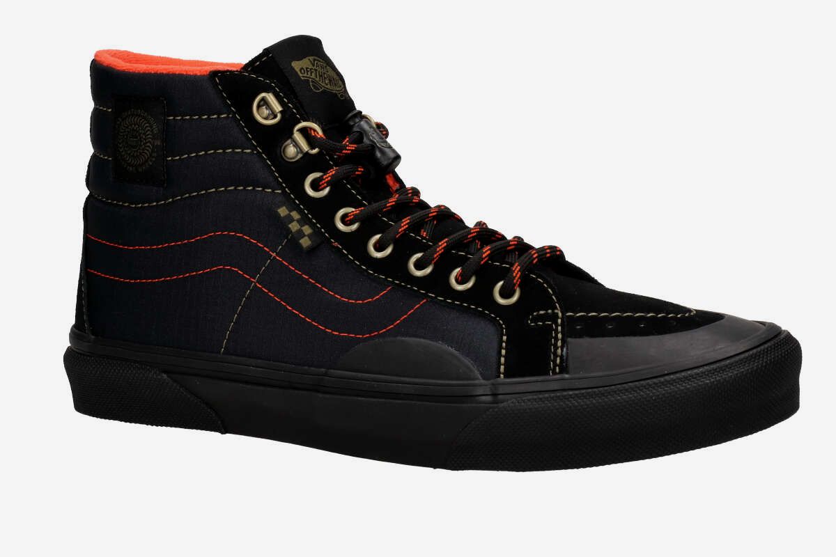 Vans x Spitfire Skate Sk8-Hi Reissue Schuh (black flame)