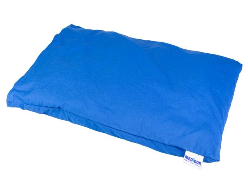 MEDiDOR Hirsespreukissen 20 x 30 cm Kissen mit Hirsespreu zur Lagerung von Patienten