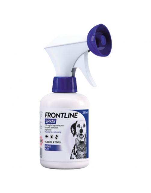 Frontline Spray Hond\/Kat - Anti vlooien en tekenmiddel