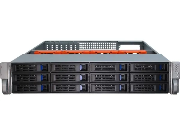 Inter-Tech IPC 2U-2412 - Rack-monterbar - 2U - SSI EEB - ingen strømforsyning - USB