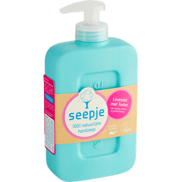 Seepje 100% Natuurlijke Handzeep Lavendel Tonka 300 ML